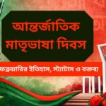 আন্তর্জাতিক মাতৃভাষা দিবস, ফেব্রুয়ারির ইতিহাস, স্ট্যাটাস ও বক্তব্য