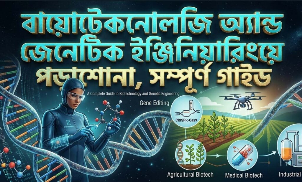 বায়োটেকনোলজি অ্যান্ড জেনেটিক ইঞ্জিনিয়ারিংয়ে পড়াশোনা, সম্পূর্ণ গাইড