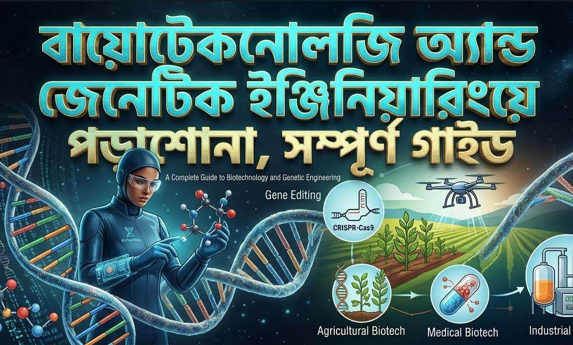 বায়োটেকনোলজি অ্যান্ড জেনেটিক ইঞ্জিনিয়ারিংয়ে পড়াশোনা, সম্পূর্ণ গাইড